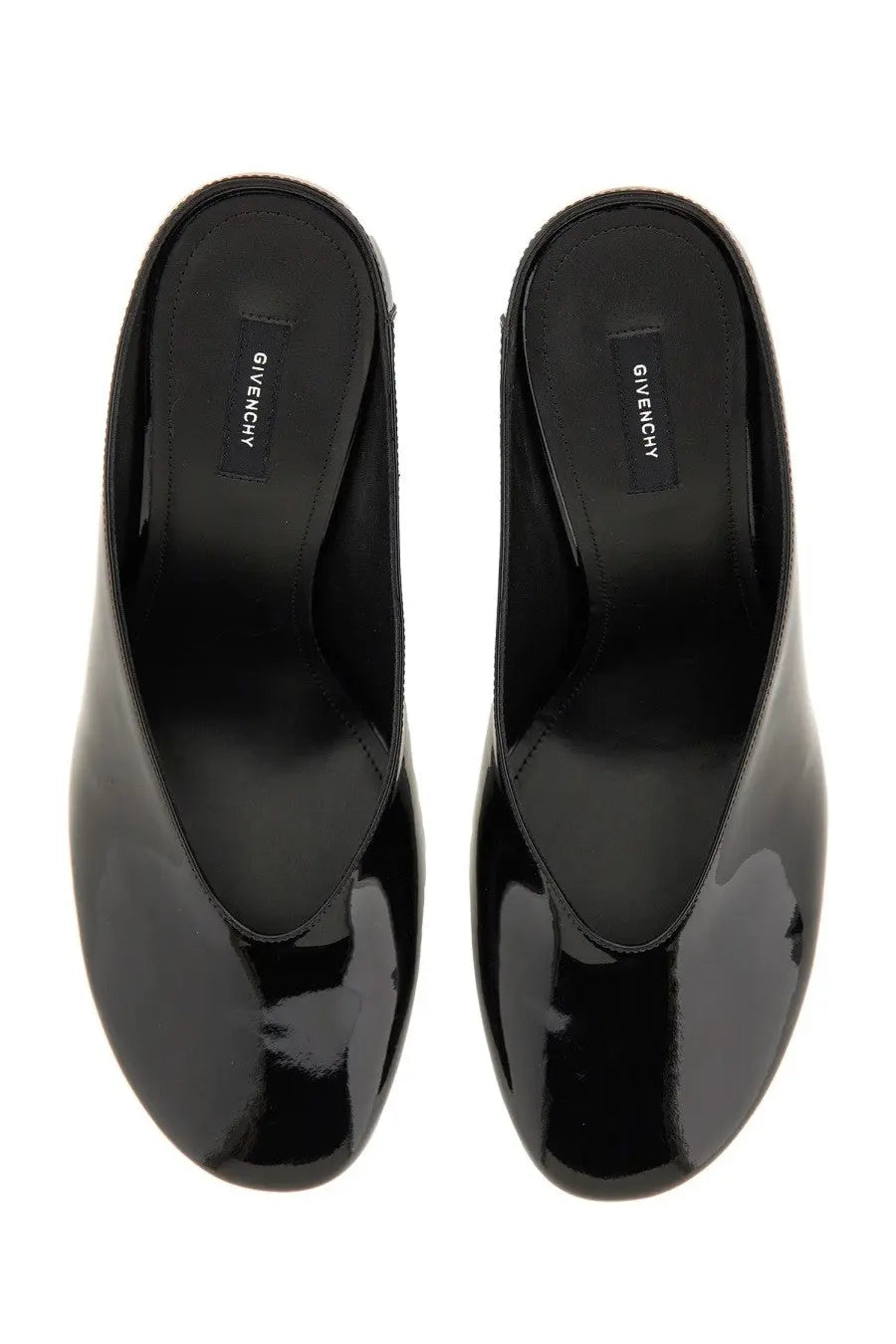 Givenchy Women's Sculpted Leather Pumps Black, view 5