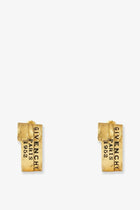 Givenchy Women's Givenchy Tape Metal Earrings Gold