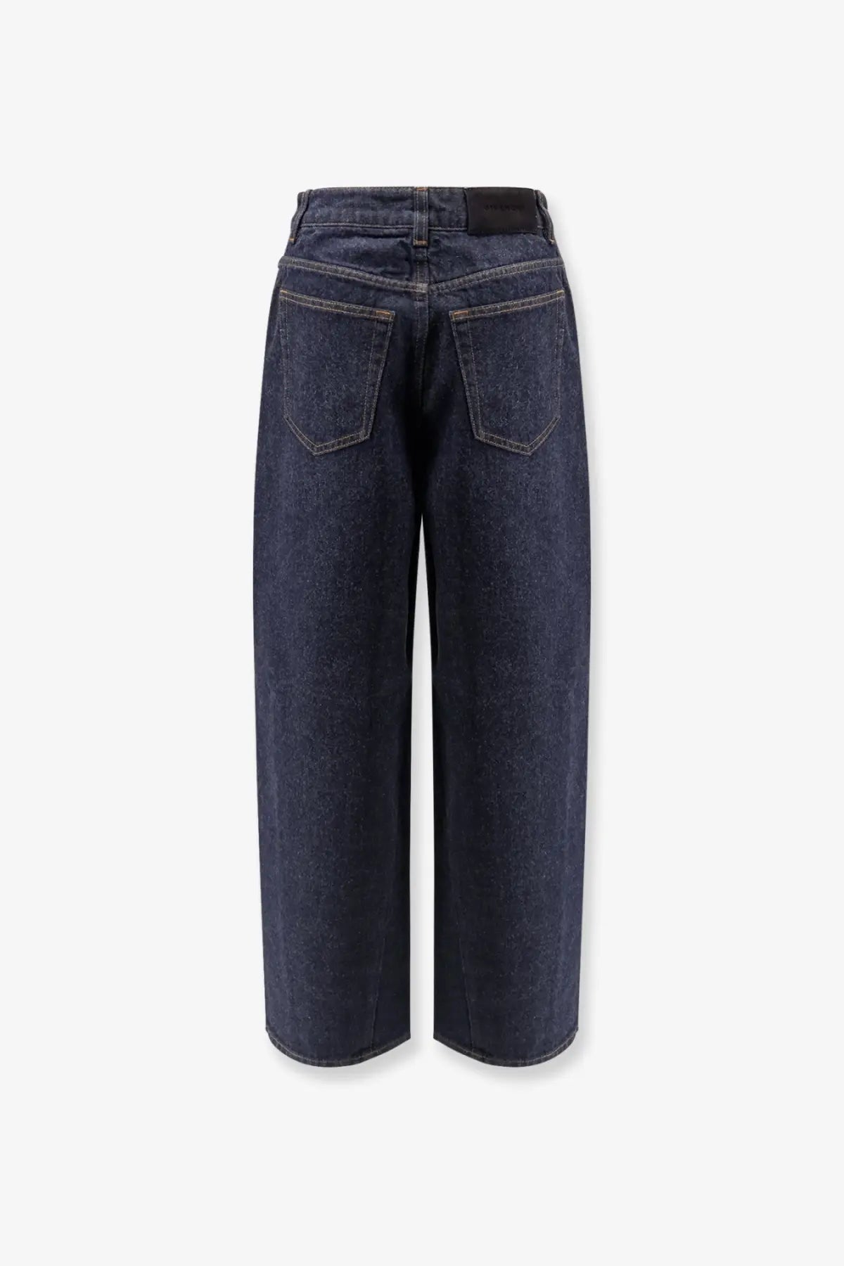Givenchy Women's Twisted Dark Blue Denim Jeans Blue, view 4