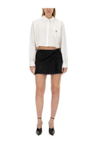 Givenchy Women's Voyou Wrap Skirt Black, view 2