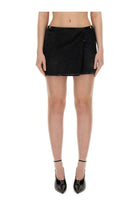 Givenchy Women's Voyou Wrap Skirt Black