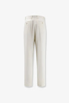 Givenchy Women's Wool and Mohair Trousers White, view 2