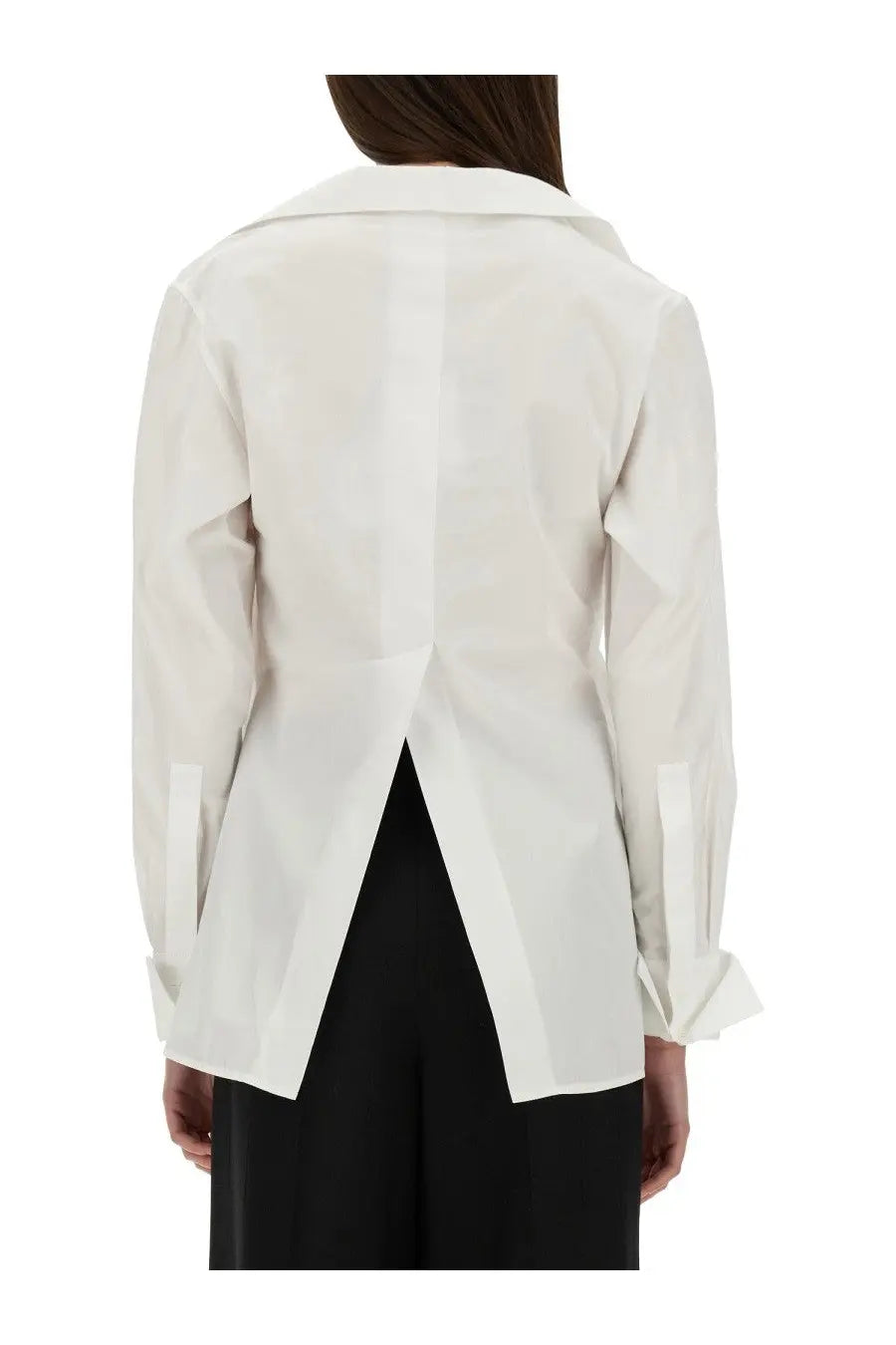 Givenchy Women's Wrap Around Shirt White, view 3