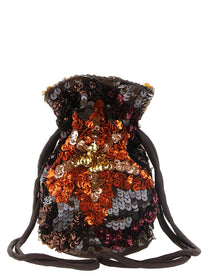 Parosh Gla Shoulder Bag Brown