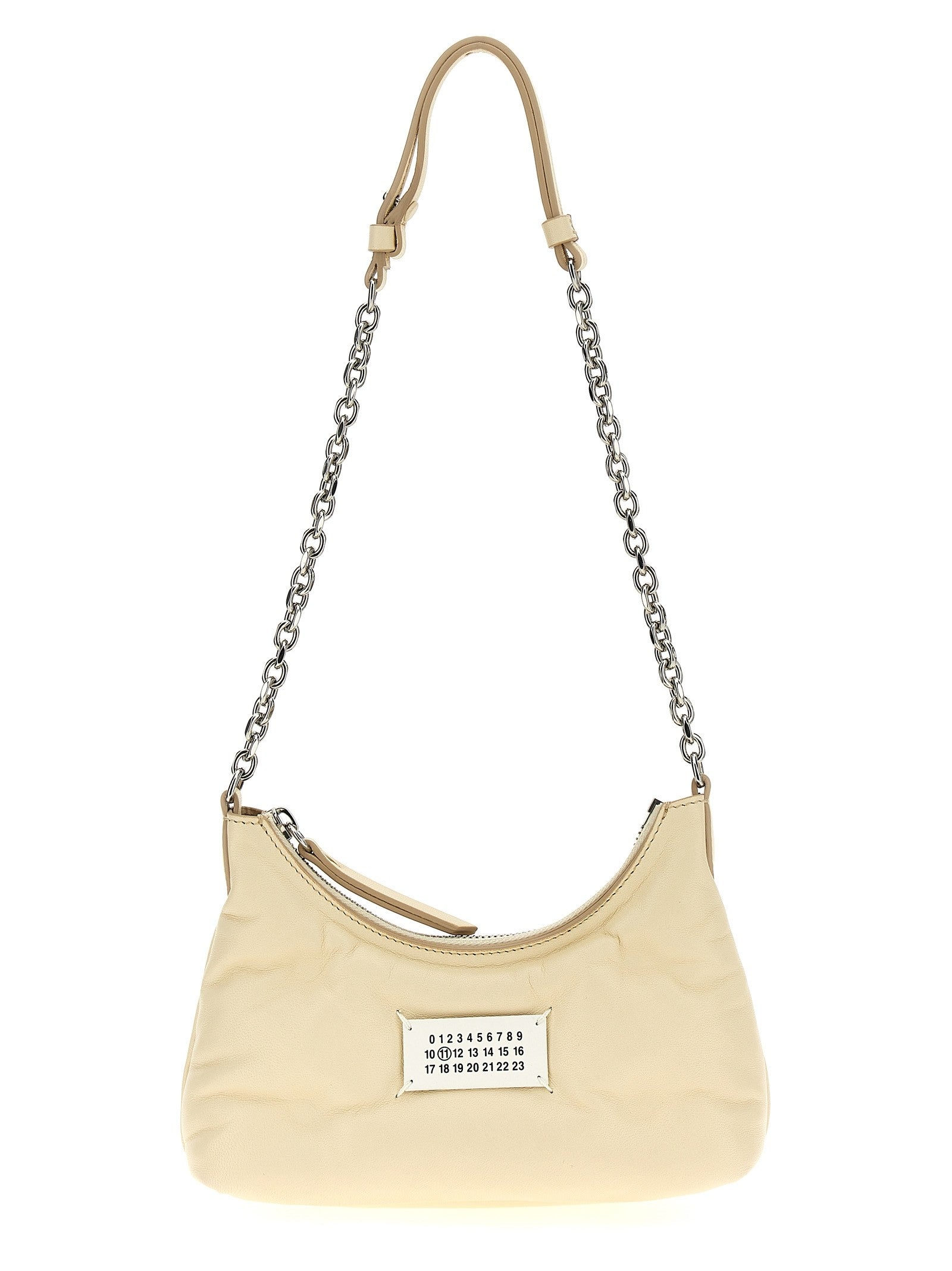 Maison Margiela Glam Slam Hobo Micro Shoulder Bag White