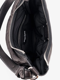 Maison Margiela Women's Glam Slam Leather Shoulder Bag Black