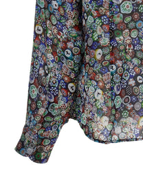 Dries Van Noten Glass Kaleidoscope Shirt Gold, view 4