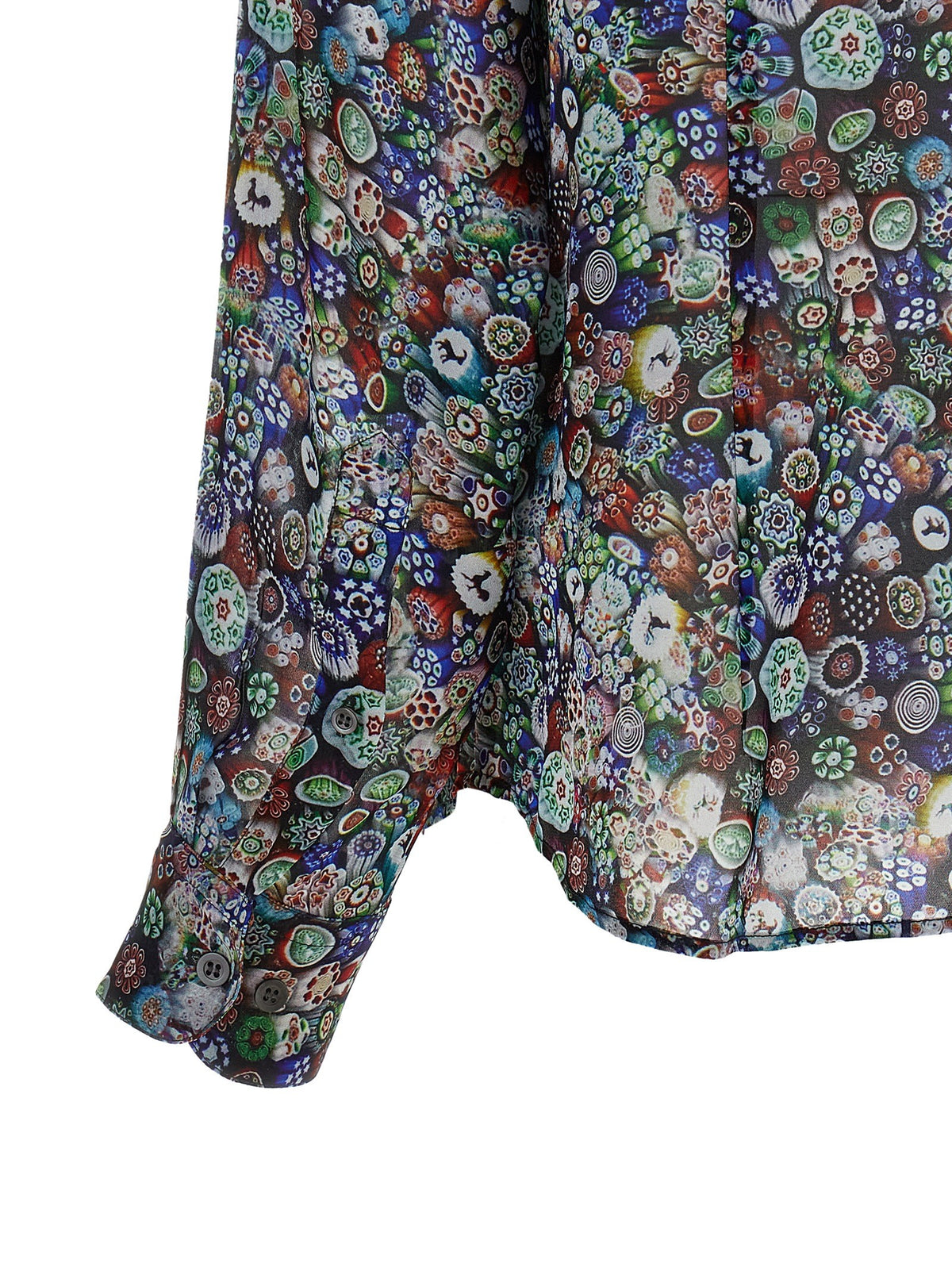 Dries Van Noten Glass Kaleidoscope Shirt Gold, view 4