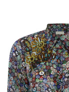 Dries Van Noten Glass Kaleidoscope Shirt Gold, view 3