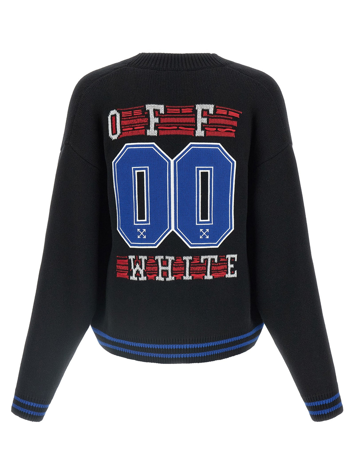 Off-White Glide Diag Cardigan Black