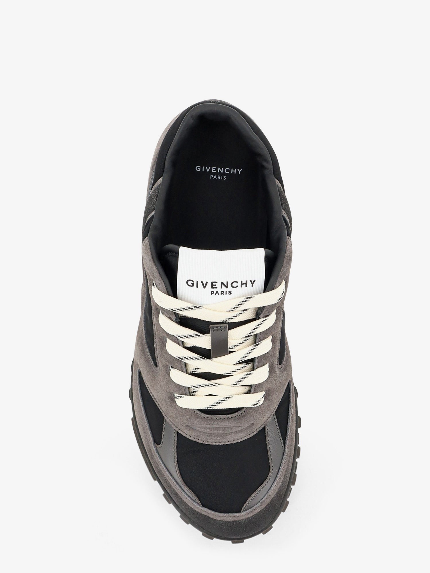 Givenchy Men's Glide Nylon and Suede Sneakers Black