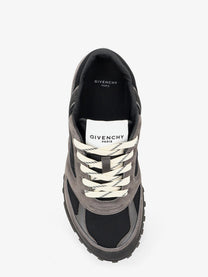 Givenchy Men's Glide Nylon and Suede Sneakers Black
