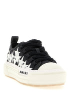 AMIRI Glitter Stars Court Low Sneakers White, view 2