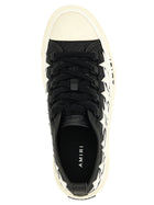 AMIRI Glitter Stars Court Low Sneakers White, view 4