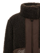 Moncler Glorieux Down Jacket Brown, view 3