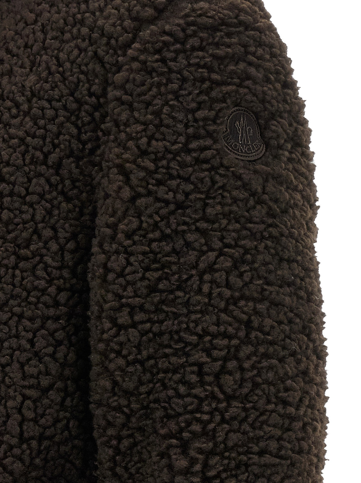Moncler Glorieux Down Jacket Brown, view 4