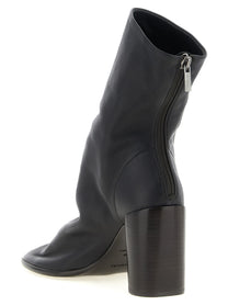 Lemaire Glove Ankle Boots Brown
