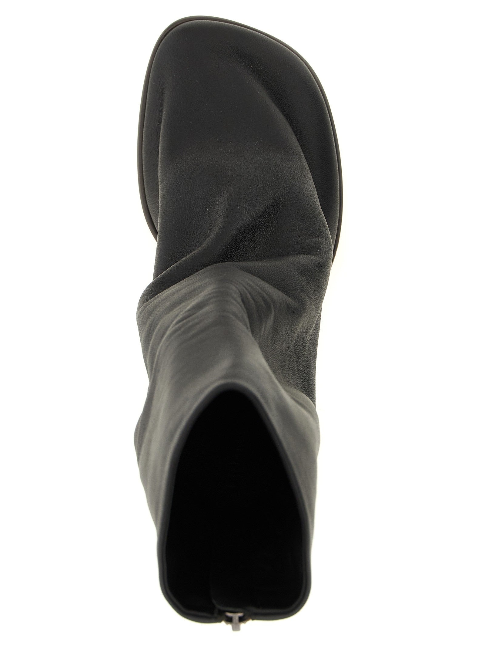 Lemaire Glove Ankle Boots Brown