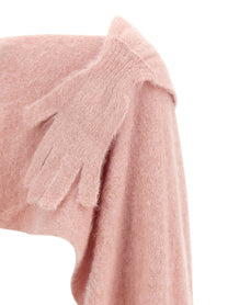 Moschino Glove Cape Blue