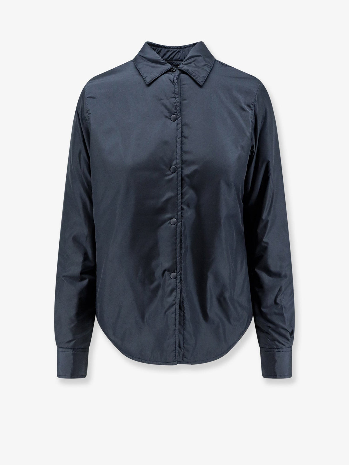 ASPESI Women's Glue Nylon Shirt Jacket Blue