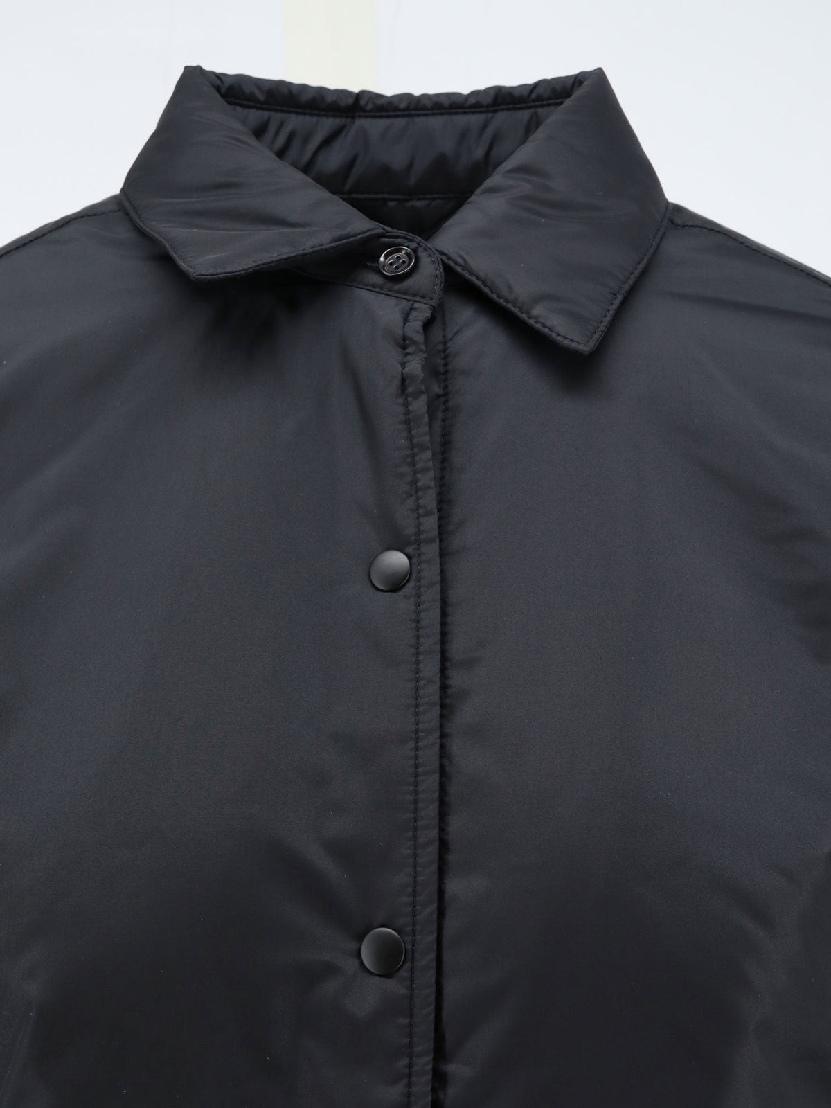 ASPESI Women's Glue Nylon Shirt Jacket Black