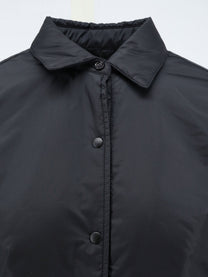 ASPESI Women's Glue Nylon Shirt Jacket Black