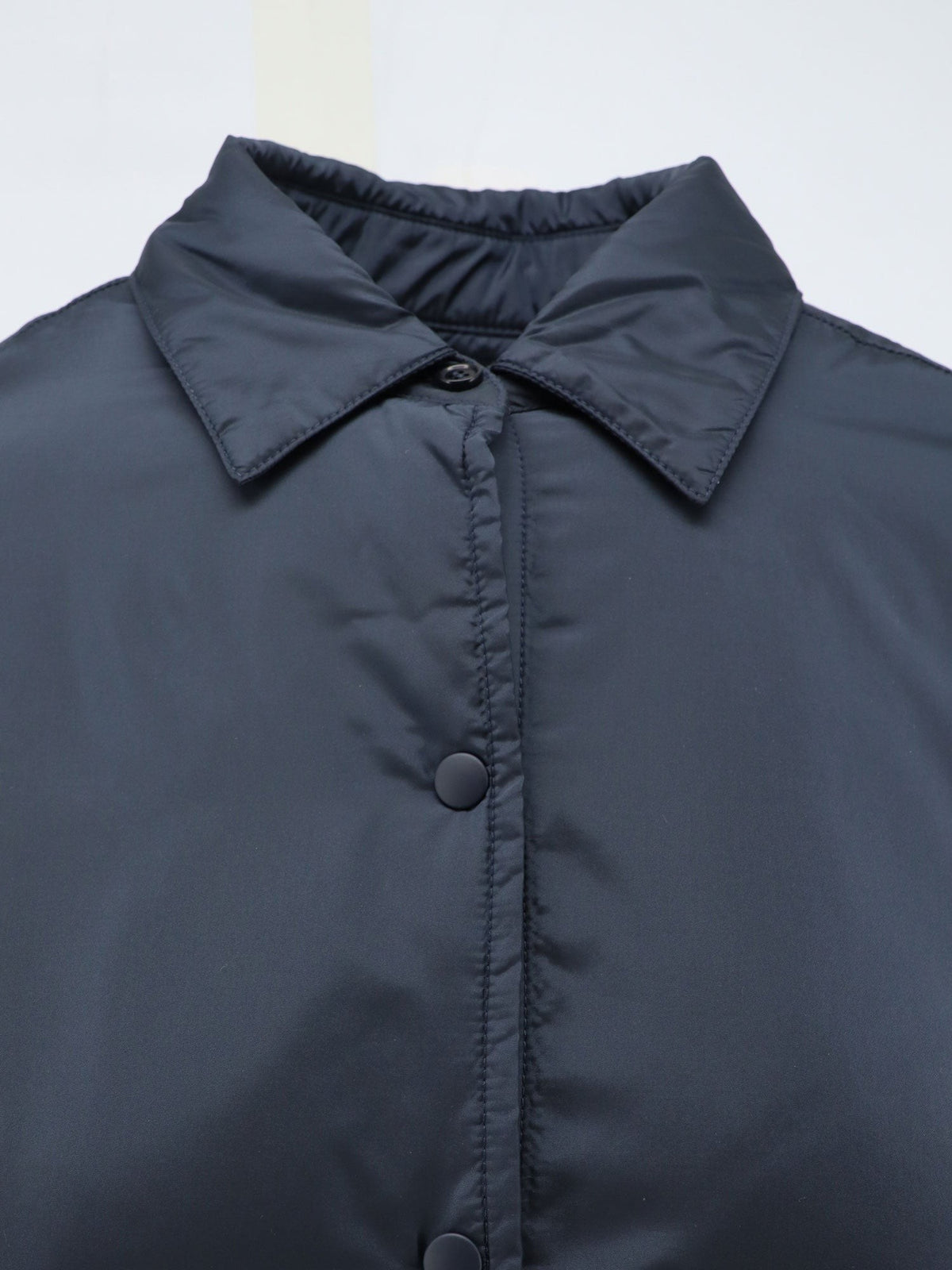 ASPESI Women's Glue Nylon Shirt Jacket Blue