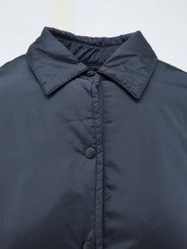 ASPESI Women's Glue Nylon Shirt Jacket Blue