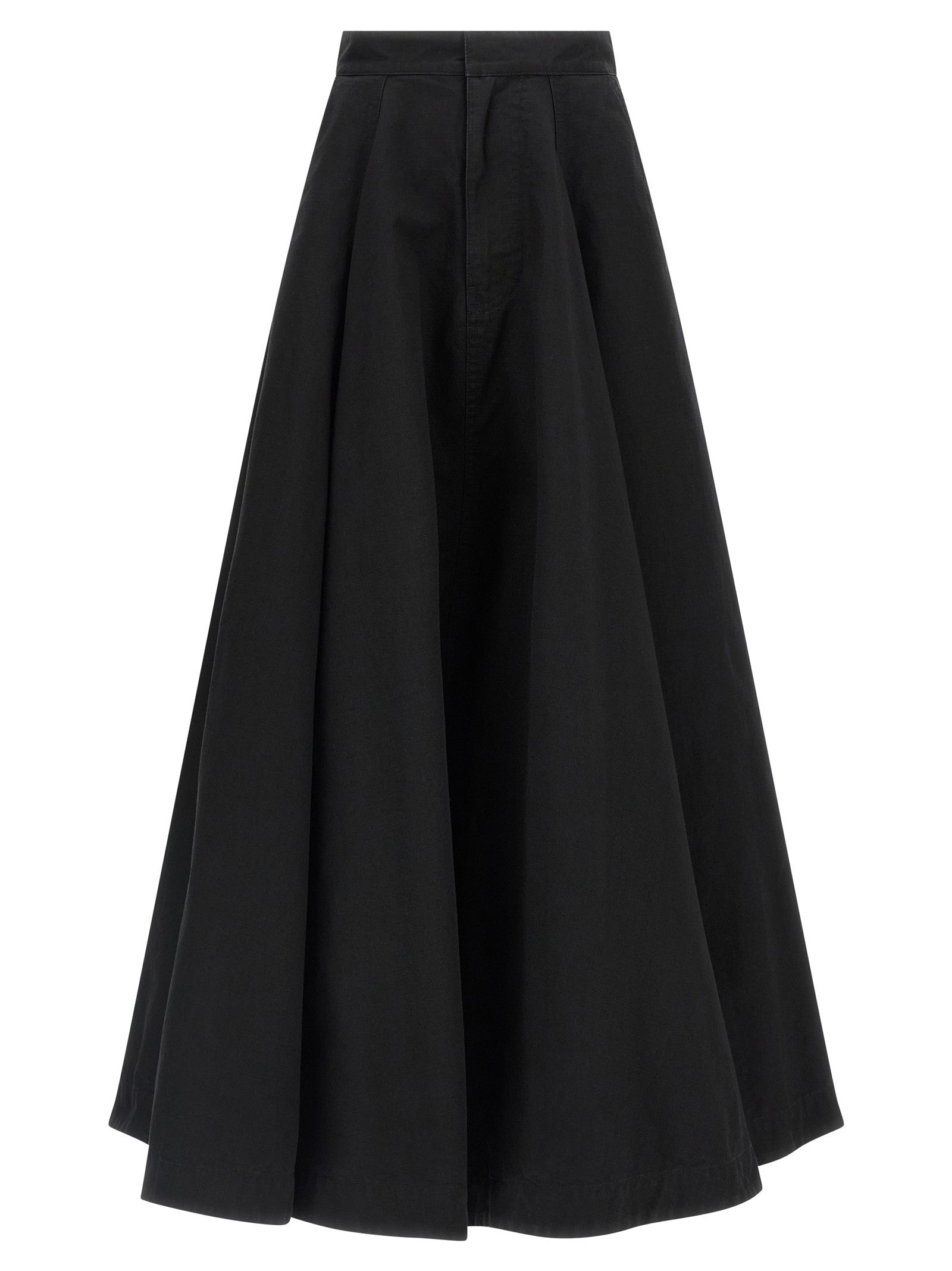Balenciaga Godet Skirt Black