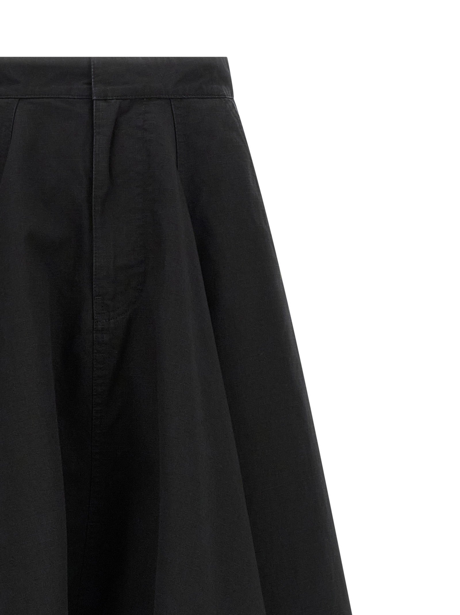 Balenciaga Godet Skirt Black