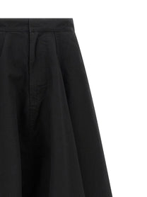 Balenciaga Godet Skirt Black