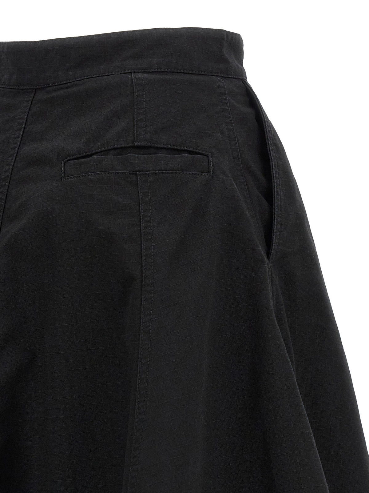Balenciaga Godet Skirt Black