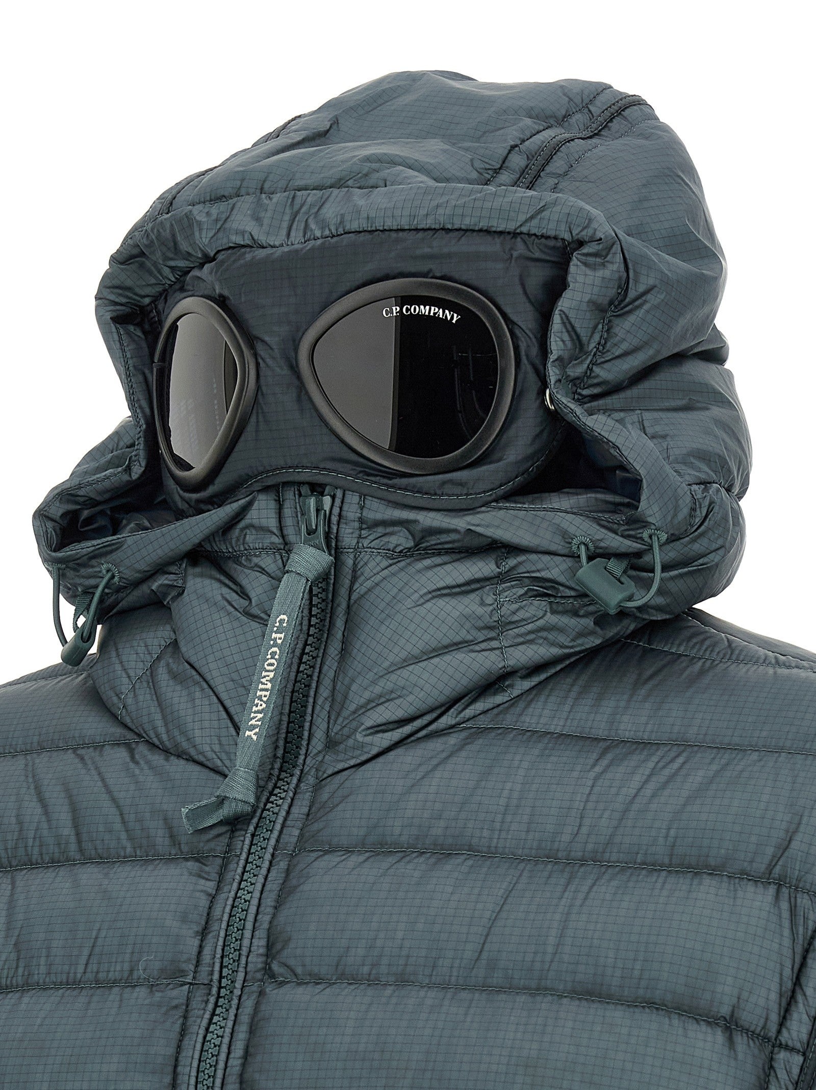 C.P. Company Goggle Down Jacket Blue