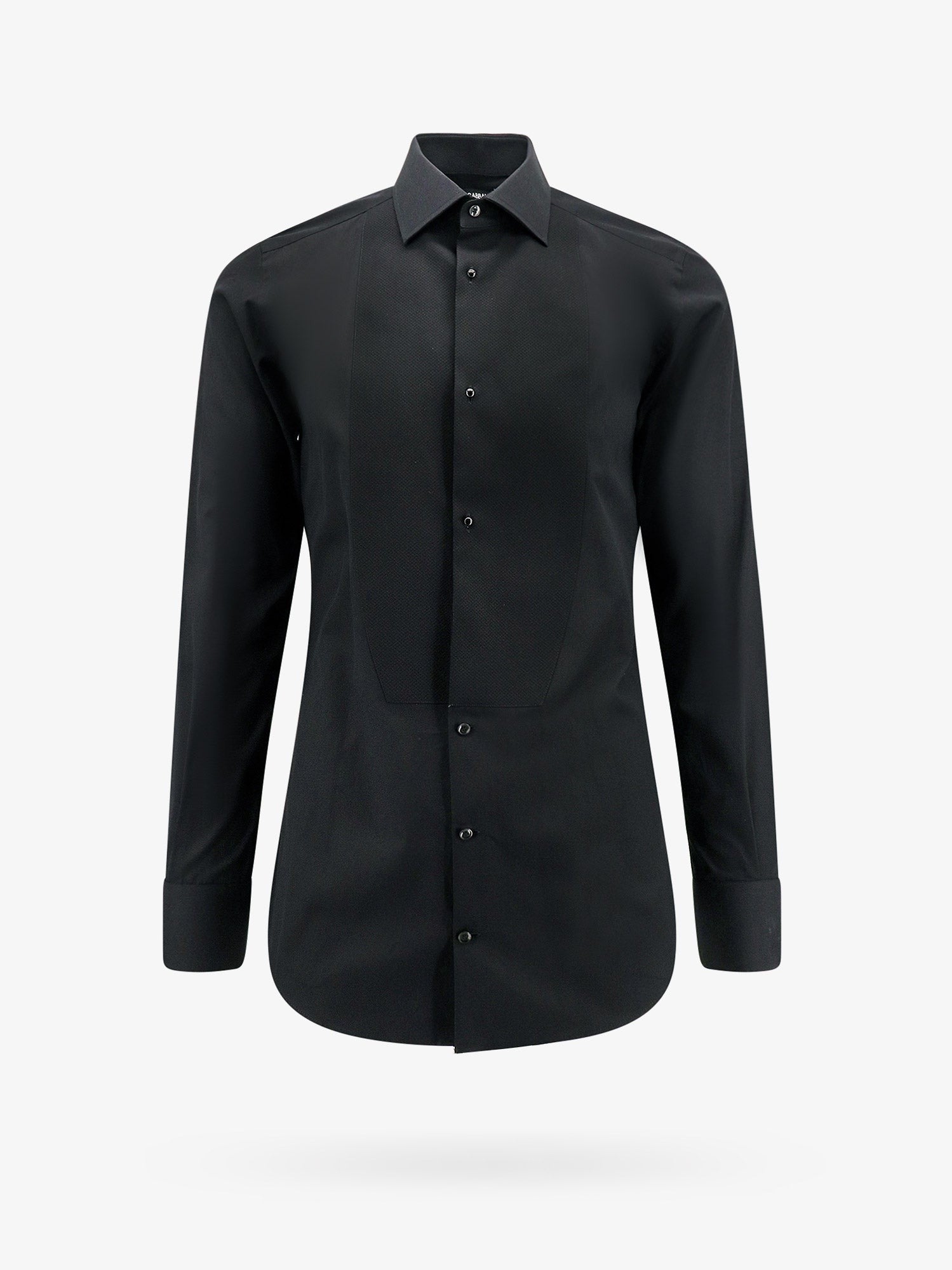 Dolce &amp; Gabbana Men's Gold Cotton Shirt Black