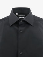 Dolce &amp; Gabbana Men's Gold Cotton Shirt Black, view 3