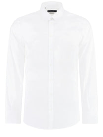 Dolce &amp; Gabbana Men's Gold Fit Cotton Shirt White