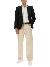 Dolce &amp; Gabbana Men's Gold Fit Cotton Shirt White