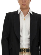 Dolce &amp; Gabbana Men's Gold Fit Cotton Shirt White, view 5