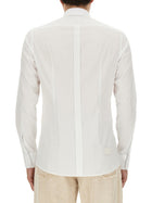 Dolce &amp; Gabbana Men's Gold Fit Cotton Shirt White, view 4