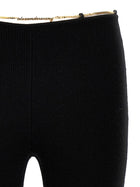 alexanderwang Gold Nameplate Chain Pants Black, view 3