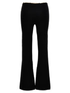 alexanderwang Gold Nameplate Chain Pants Black, view 2