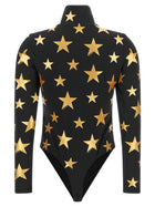 Goldbergh Gold Emiri Ski Bodysuit Gold, view 2