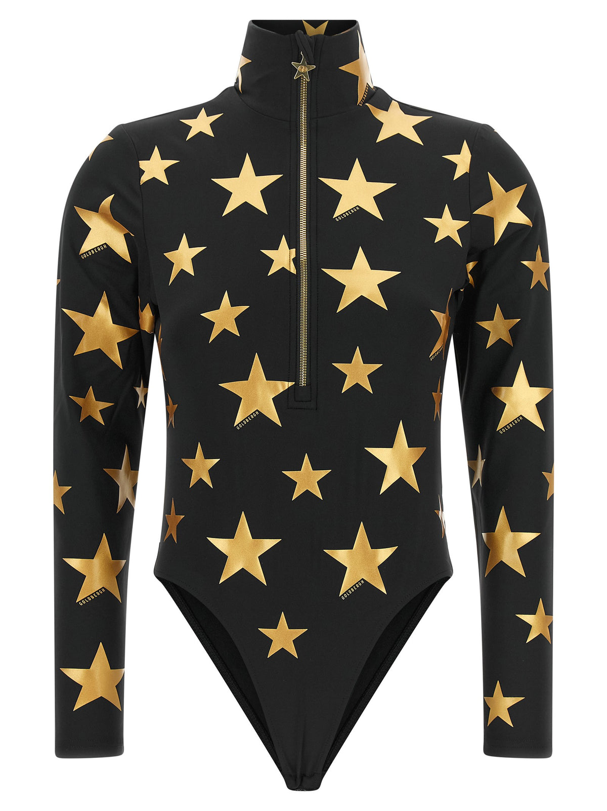 Goldbergh Gold Emiri Ski Bodysuit Gold