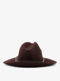 Golden Goose Women's Golden Fedora Hat Brown