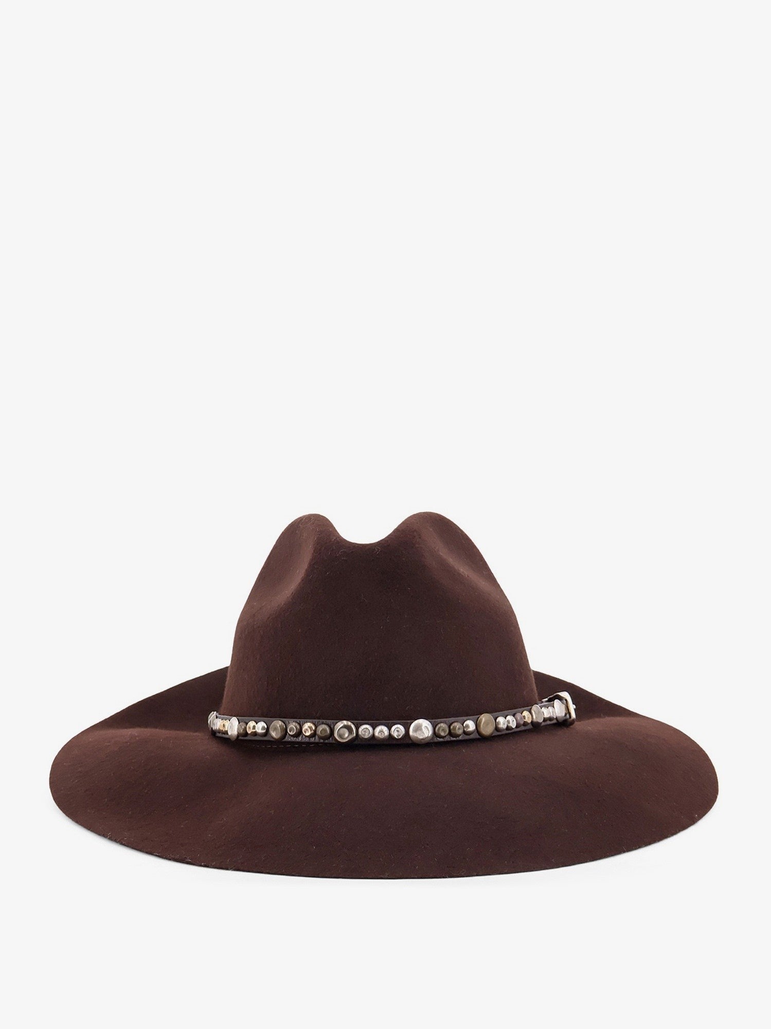 Golden Goose Women's Golden Fedora Hat Brown