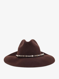 Golden Goose Women's Golden Fedora Hat Brown