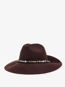 Golden Goose Women's Golden Fedora Hat Brown