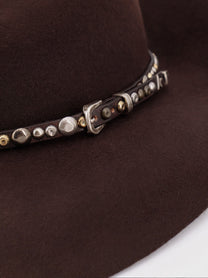 Golden Goose Women's Golden Fedora Hat Brown