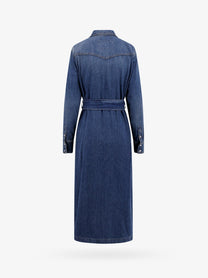 Golden Goose Deluxe Brand - Golden Goose Deluxe Brand Dana Denim Chemisier Dress - Woman-&gt;Clothing-&gt;Dresses