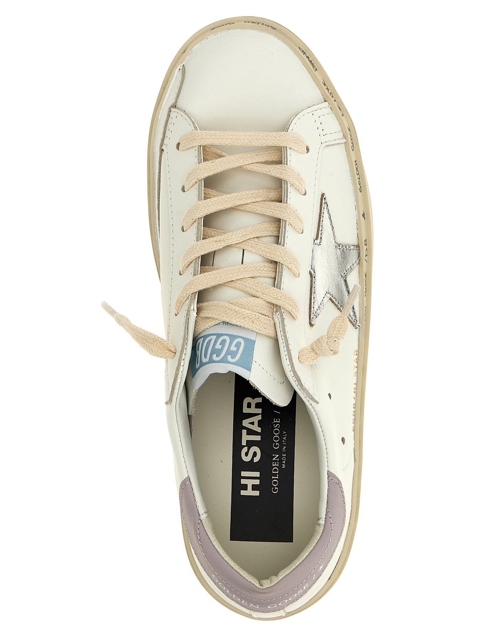 GOLDEN GOOSE - GOLDEN GOOSE - ’Hi Star’ sneakers - Women’s Shoes